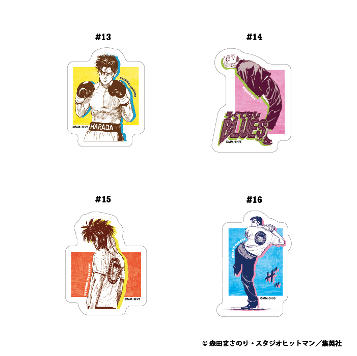 ろくでなしBLUES<br>ダイカットクリアステッカーガム