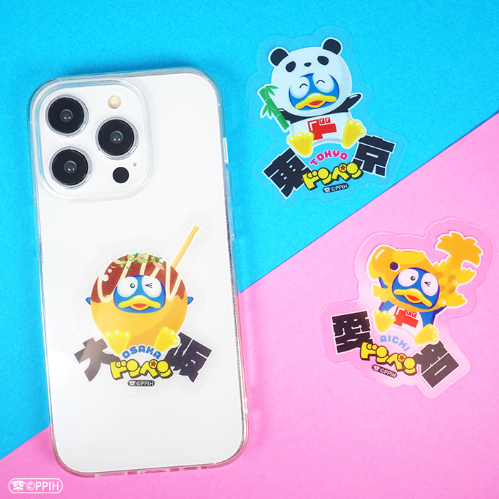 日本全国ドンペンクリアステッカー