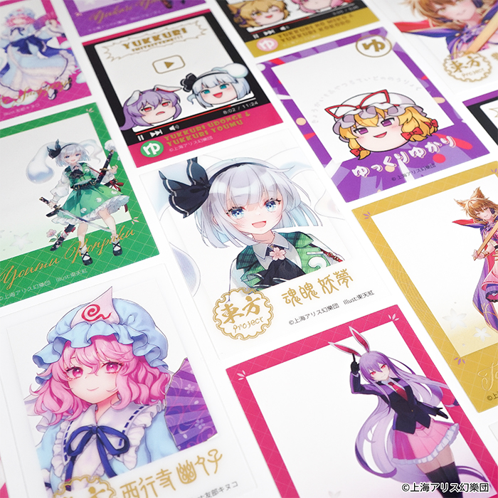 東方Project<br>クリアフォトカードガム Vol.3