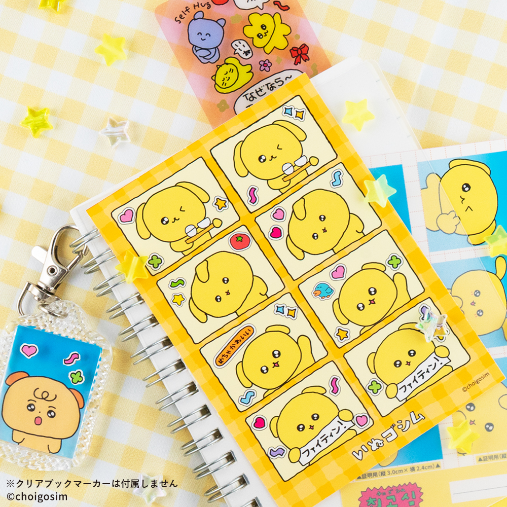 チェゴシム<br>証明写真風ステッカーガム