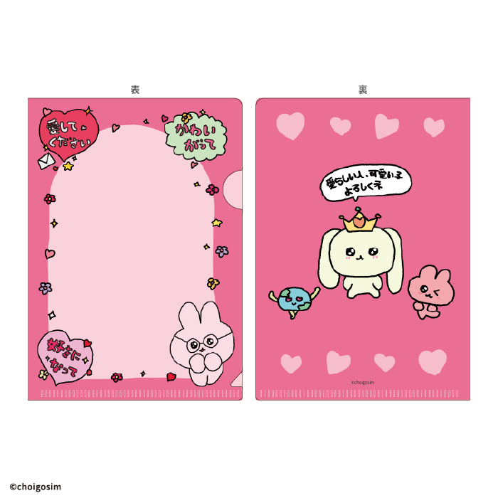 チェゴシム<br>ミニクリアファイルガム