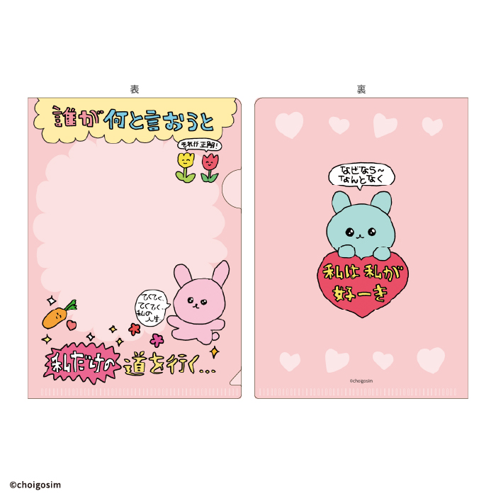 チェゴシム<br>ミニクリアファイルガム