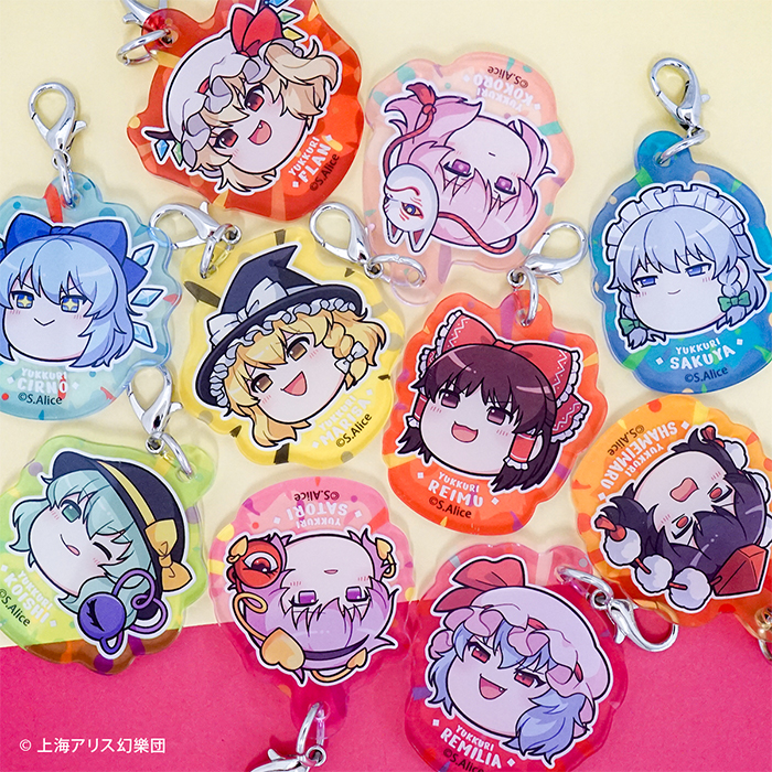 東方Project ゆっくりアクリルチャーム