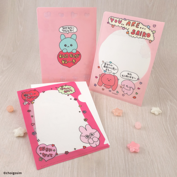 チェゴシム<br>ミニクリアファイルガム