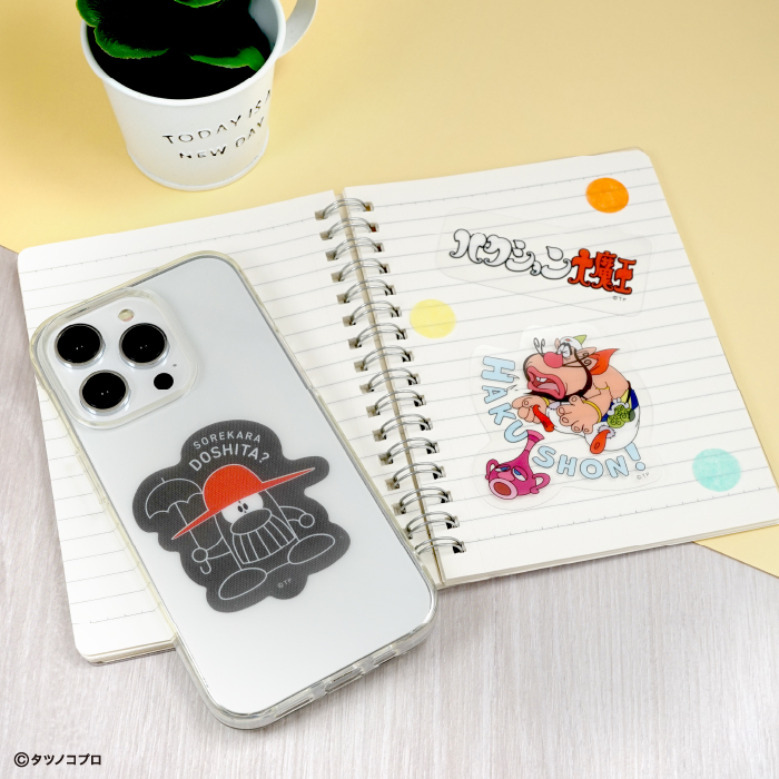 タツノコプロ キャラ＆アニメロゴ<br>クリアステッカーガム