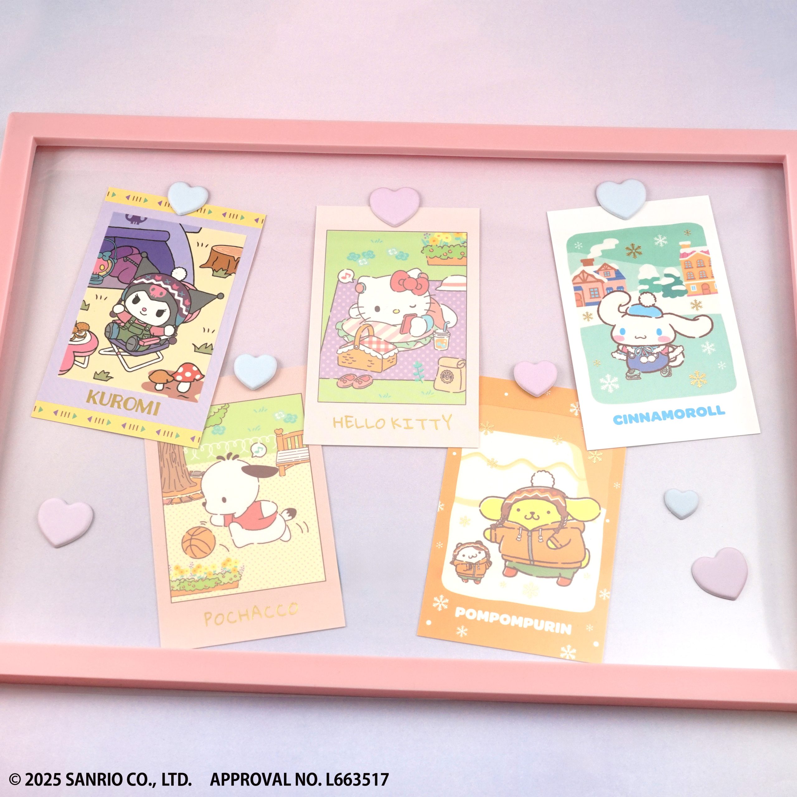 サンリオキャラクターズ<br>フォトカードコレクションガム<br>ENJOY HAPPY DAYS