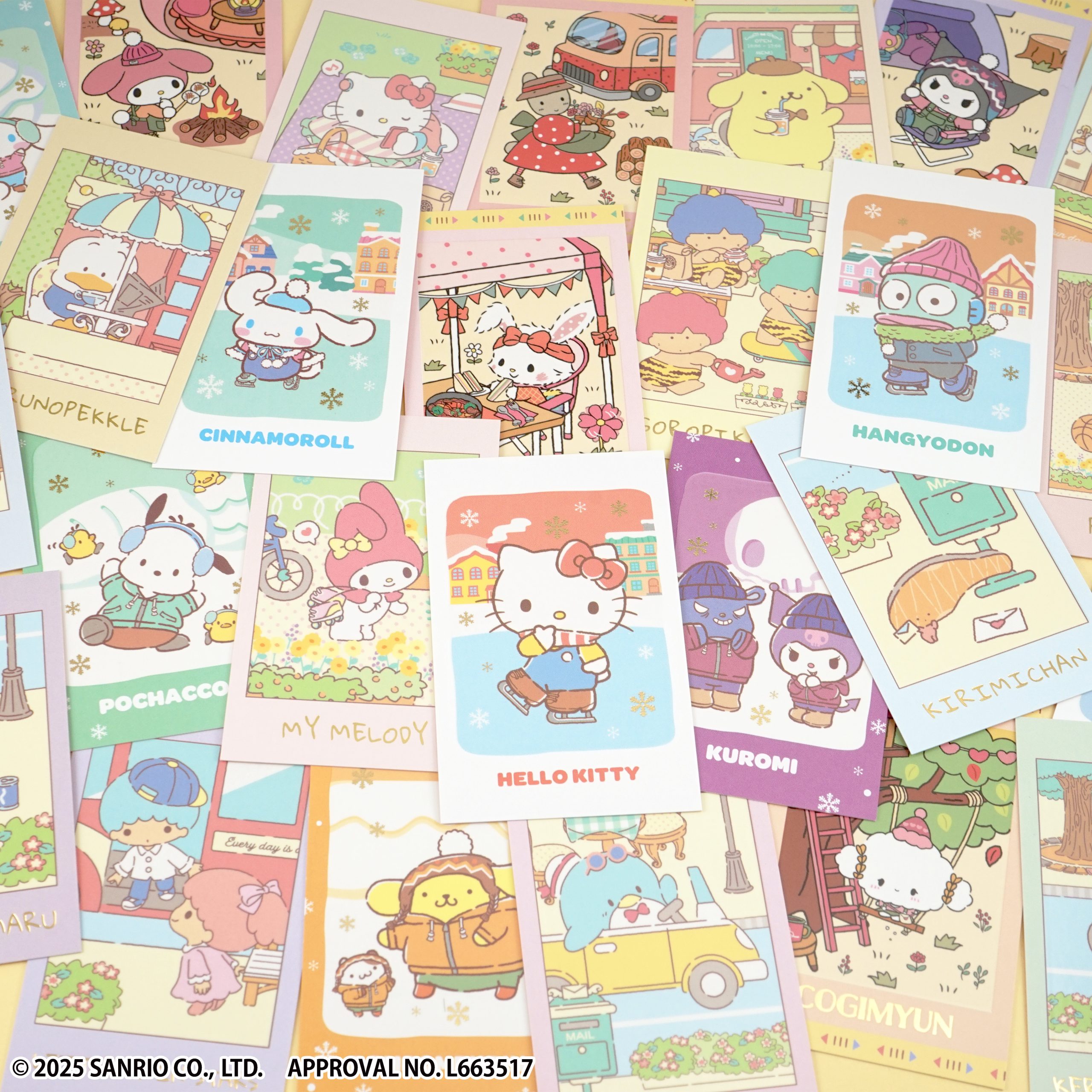 サンリオキャラクターズ<br>フォトカードコレクションガム<br>ENJOY HAPPY DAYS