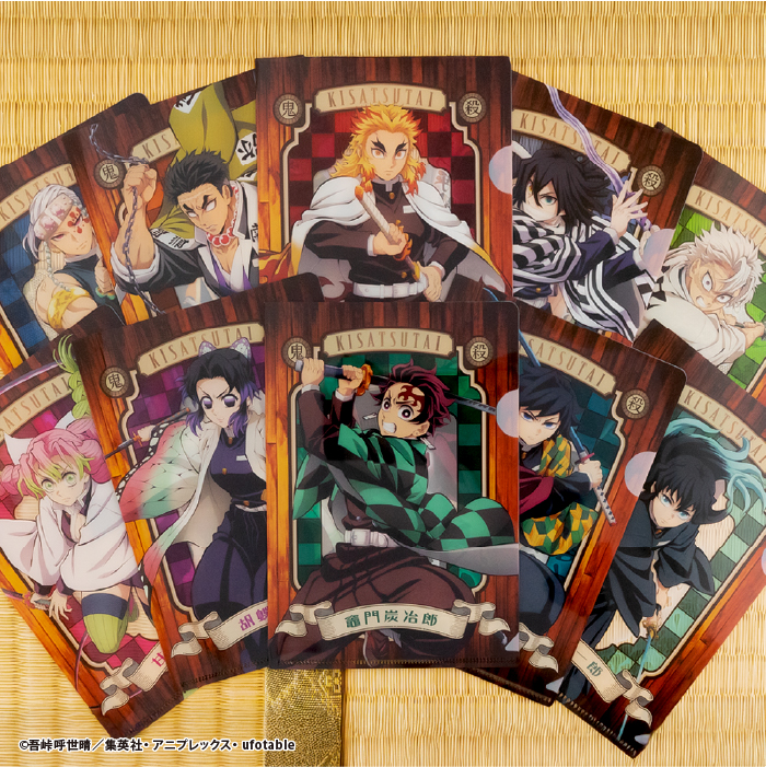 鬼滅の刃<br>ミニクリアファイルガム