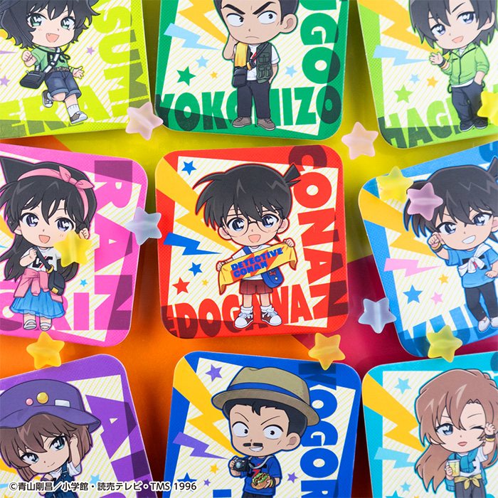 名探偵コナン<br>ロックフェス！ スクエアコースターガム