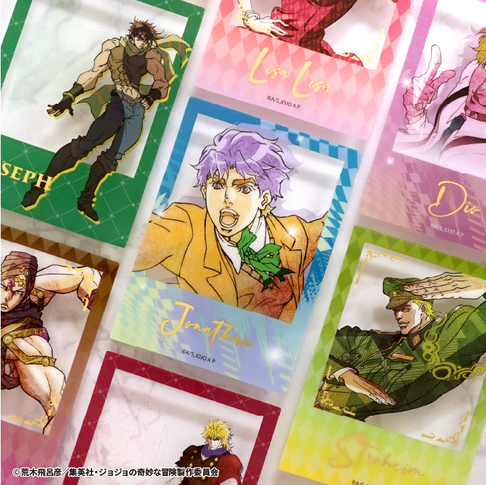 ジョジョの奇妙な冒険<br>ファントムブラッド・戦闘潮流<br>クリアフォトカードガム