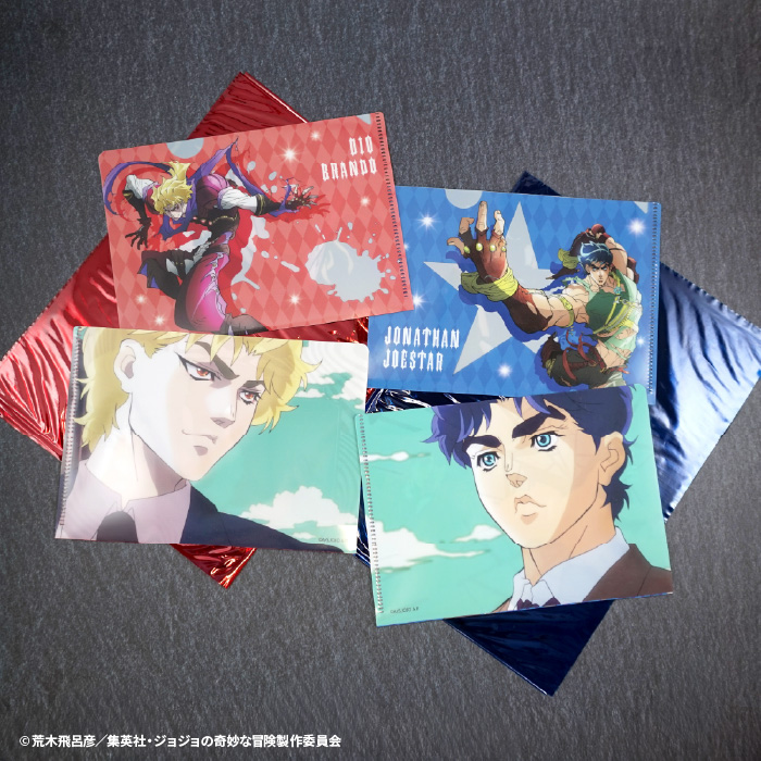 ジョジョの奇妙な冒険<br>ファントムブラッド・戦闘潮流<br>ミニクリアファイルガム