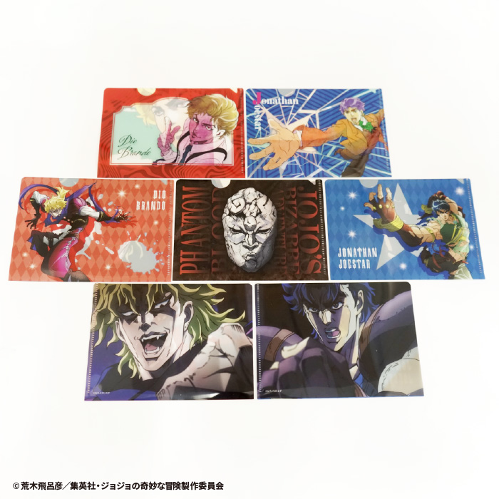 ジョジョの奇妙な冒険<br>ファントムブラッド・戦闘潮流<br>ミニクリアファイルガム
