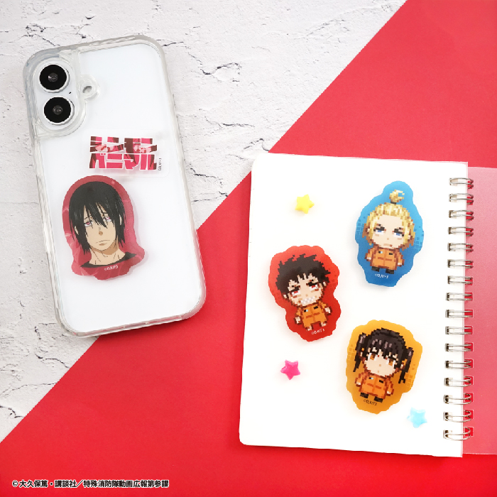 炎炎ノ消防隊　参ノ章<br>にこいち！クリアステッカーガム