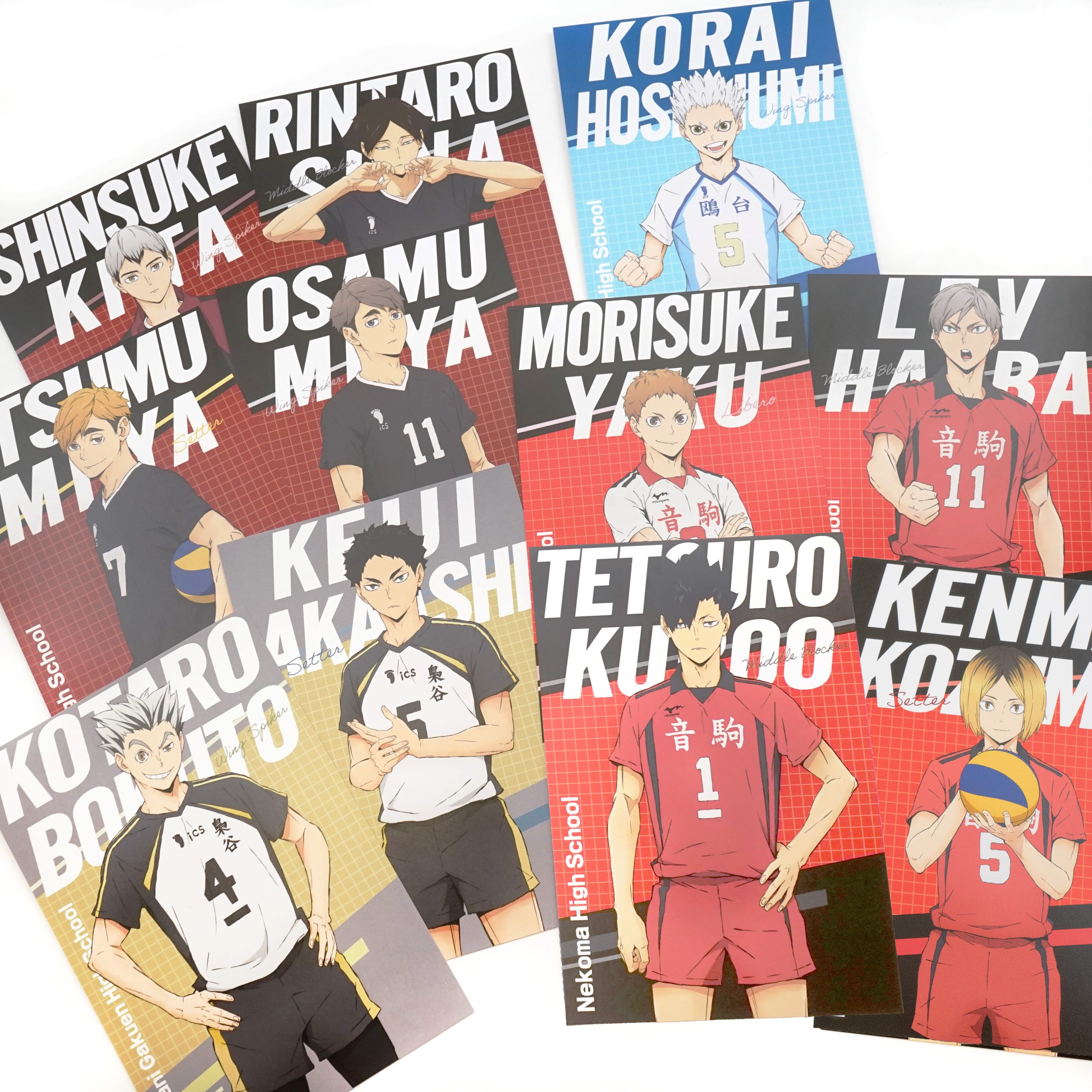 ハイキュー!!<br>ポストカードガム