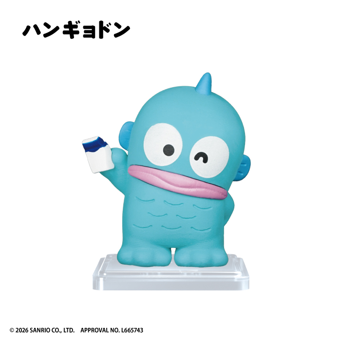 サンリオキャラクターズ×【激落ちくん】<br>がんばれおふろのおそうじフィギュア<br><コロコロビレッジ>